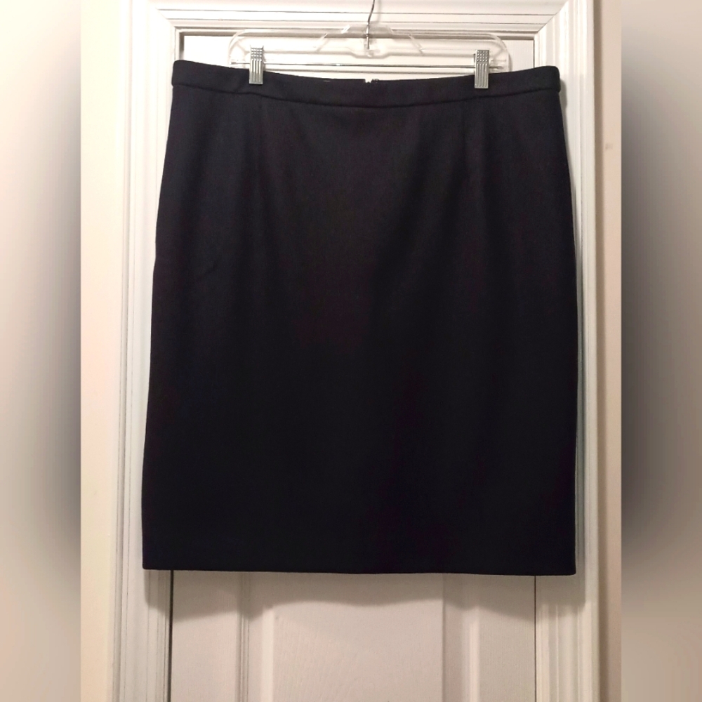 Hobbs  Everly Classic Navy  Women's Skirt size 14 NWTS